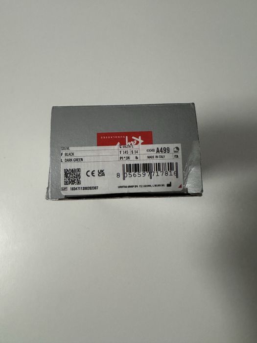 Ochelari soare Ray-Ban Aviator Rama Argintie, Lentila Dark Green, 54