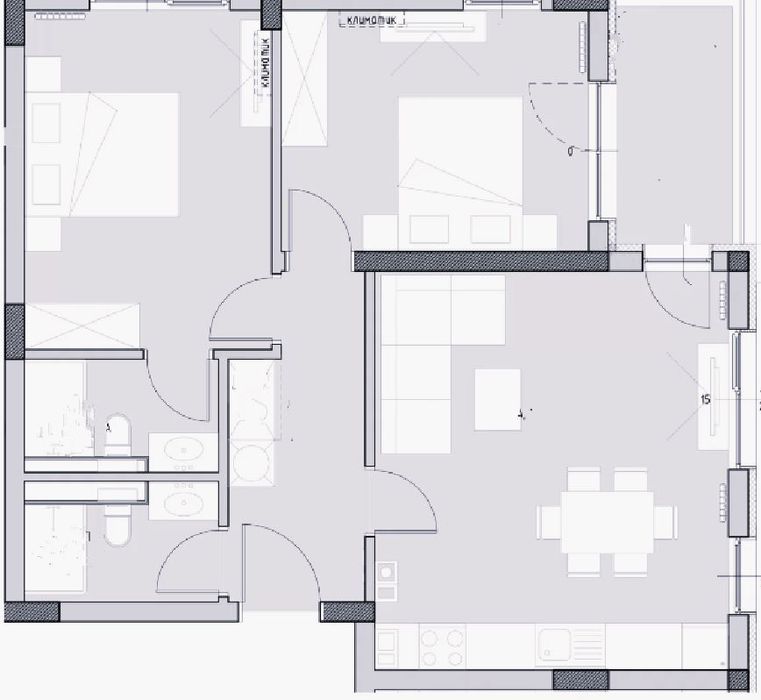 Продава се Тристаен апартамент в София, Малинова долина - 96 кв.м за 1948 €/кв.м - Снимка #1