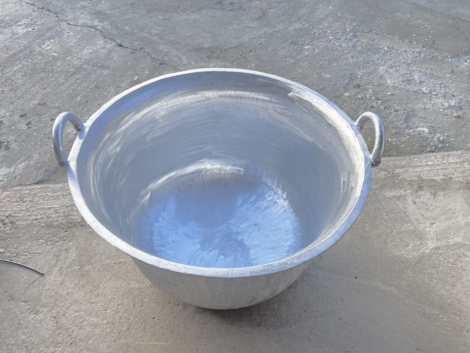 Caldare de 80 litri din dur aluminiu alimentar