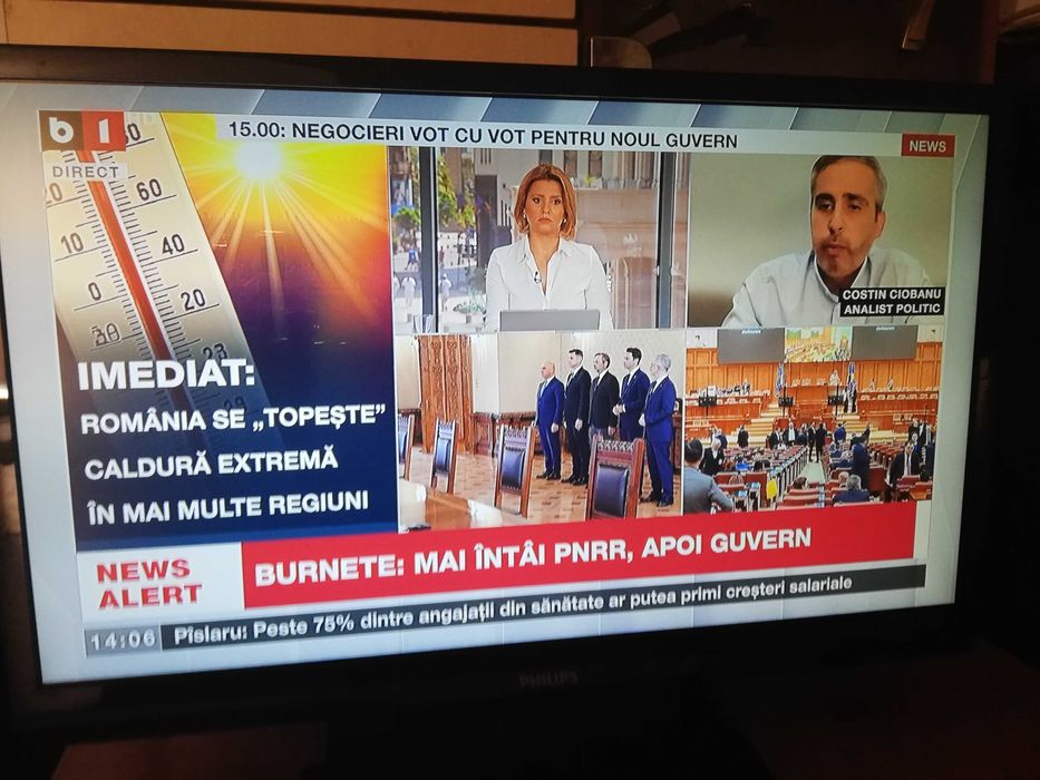 TV Led FULL HD, Philips 22PFH4109, diagonala 56cm, ultra subtire