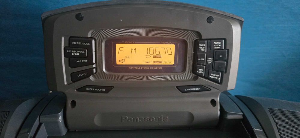 Radiocasetofon Panasonic RX ED 707