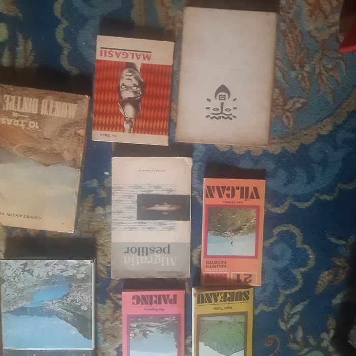 Carti ilustrate cu harti, drumetii, ghiduri turistice, istorie