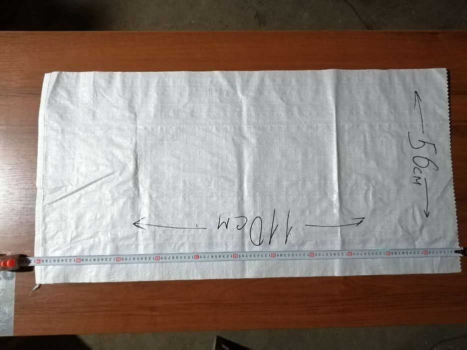 Мешки белые 50 кг, биг-бэги до 1200 кг