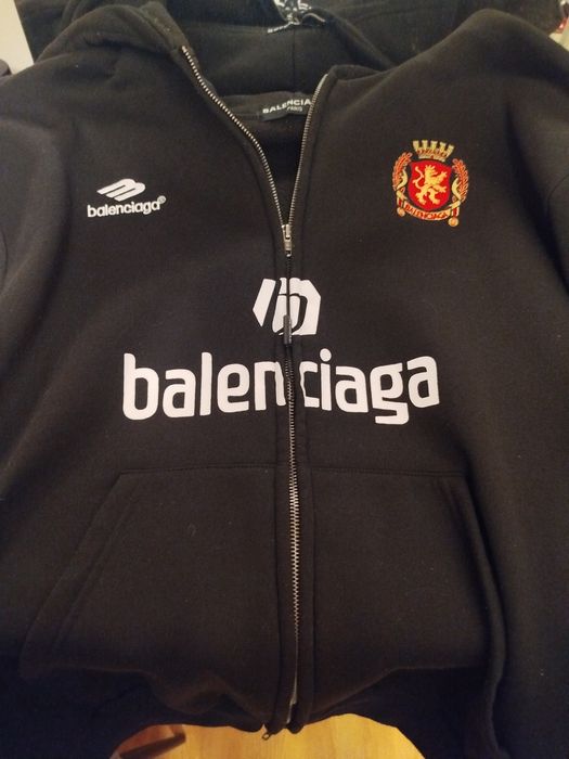 Balenciaga Paris zip hoodie