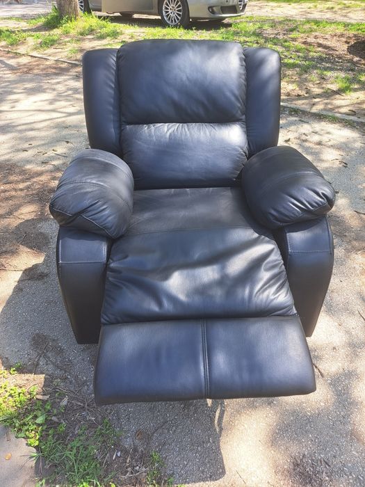 Диван естествена кожа