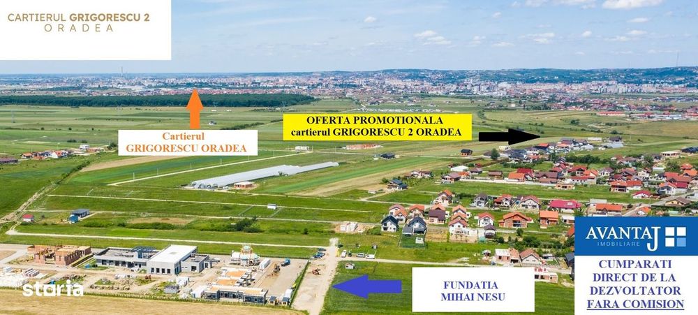 Parcele Cartier Grigorescu 2 la asfalt si toate utilitatile