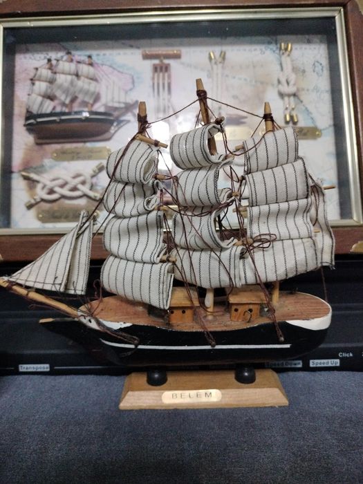 Tablou marinaresc 3D cu corăbii și Noduri