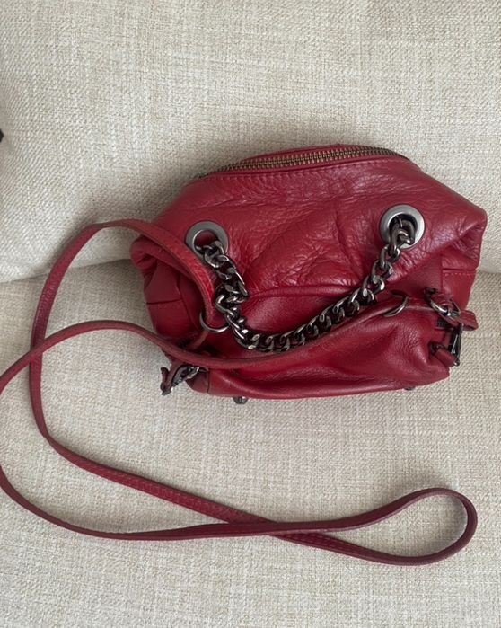 Сумка - рюкзак кожаный