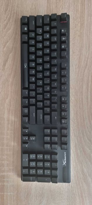 Tastatura mecanica Hyper-X Alloy Origins, switches HX red