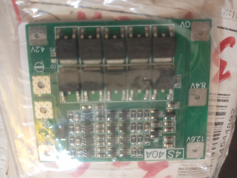Module incarcare protectie balans BMS LiIon 3S-5s  40A-100A 18650