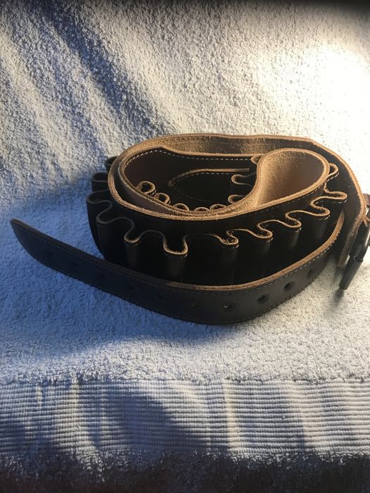 Авджийски. колани патрондаши нови естест. кожа -Рем.авдж.пуш Промоция