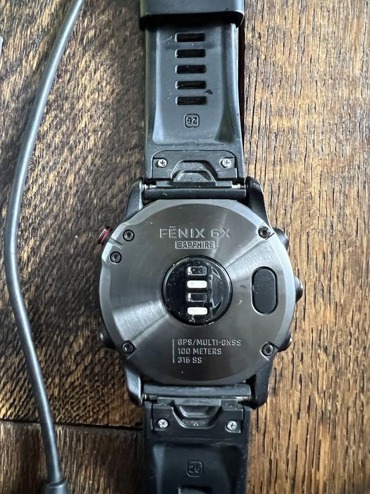 Garmin fenix 6X sapphire.