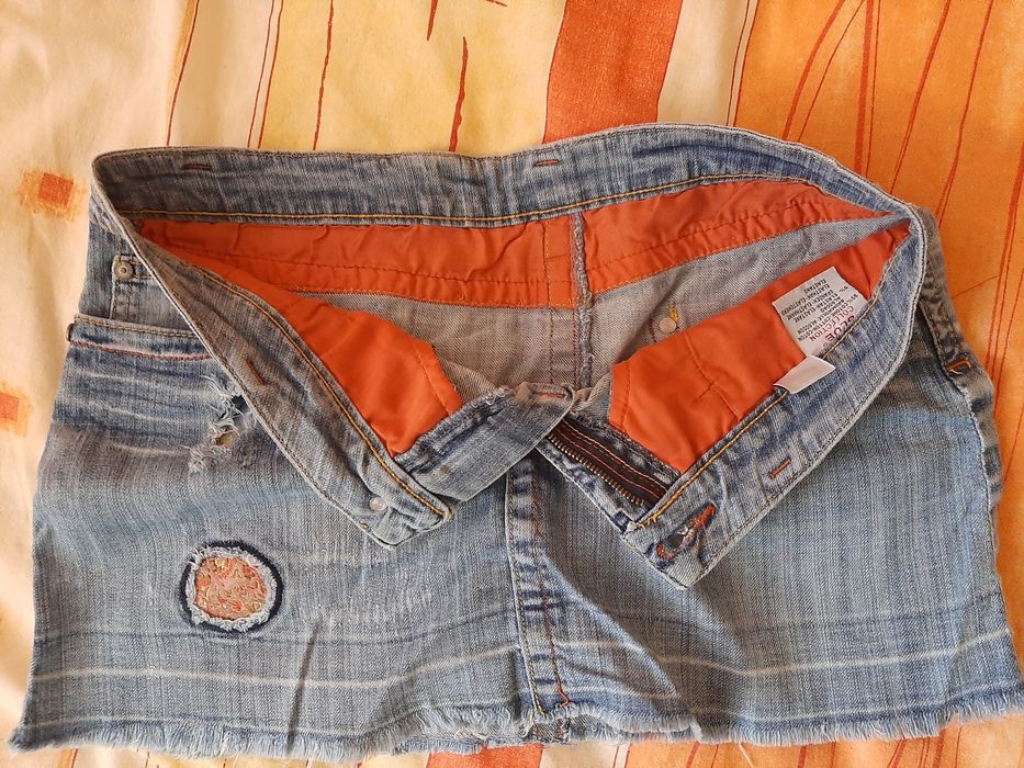 Дамска дънкова пола