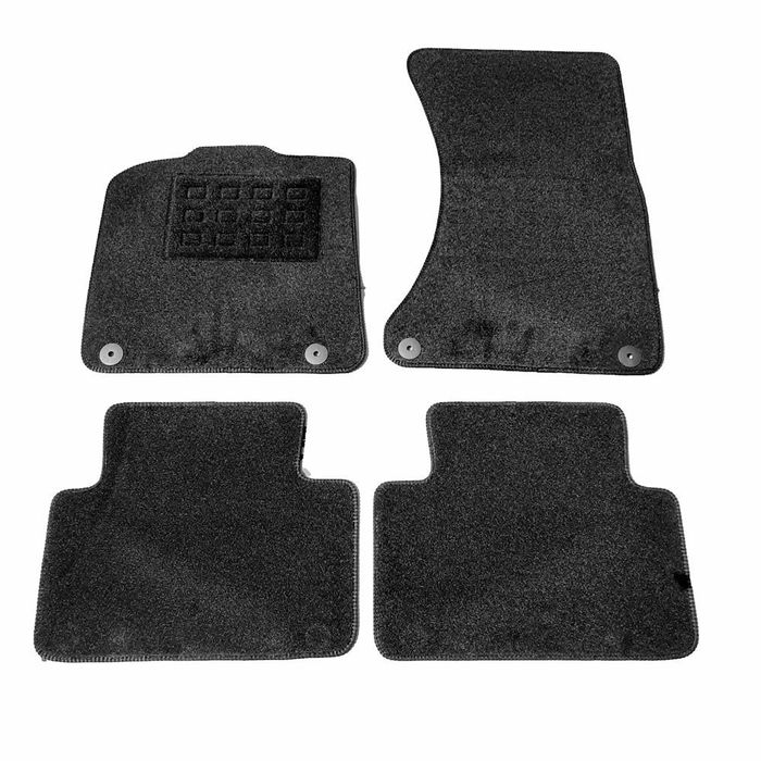 Set covorase auto din mocheta Porsche Macan 2016-, Negru, 4 Buc.
