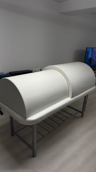 Tunel saună cu infraroșu și pat de masaj profesional