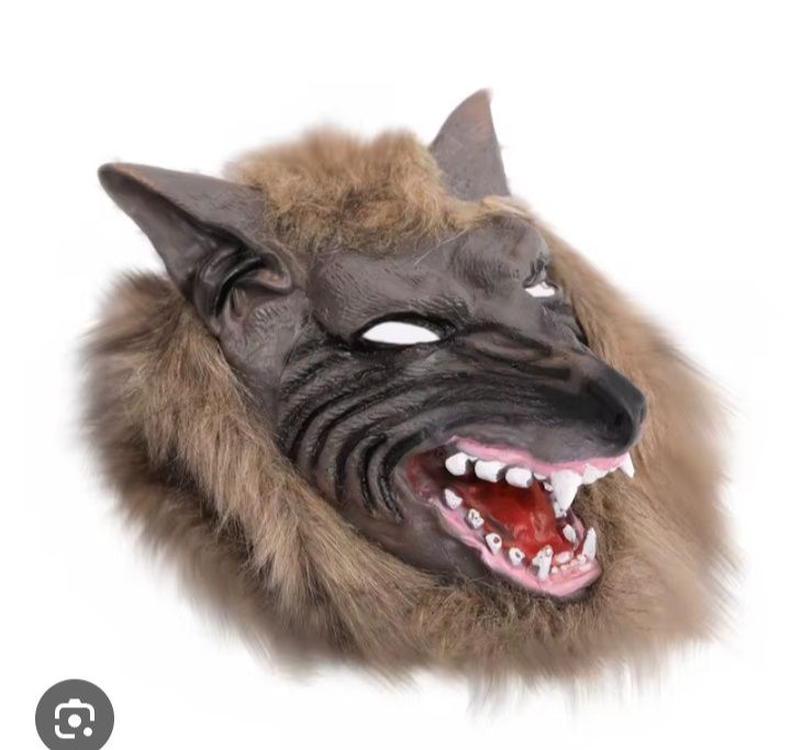 Маска Волка резиновая