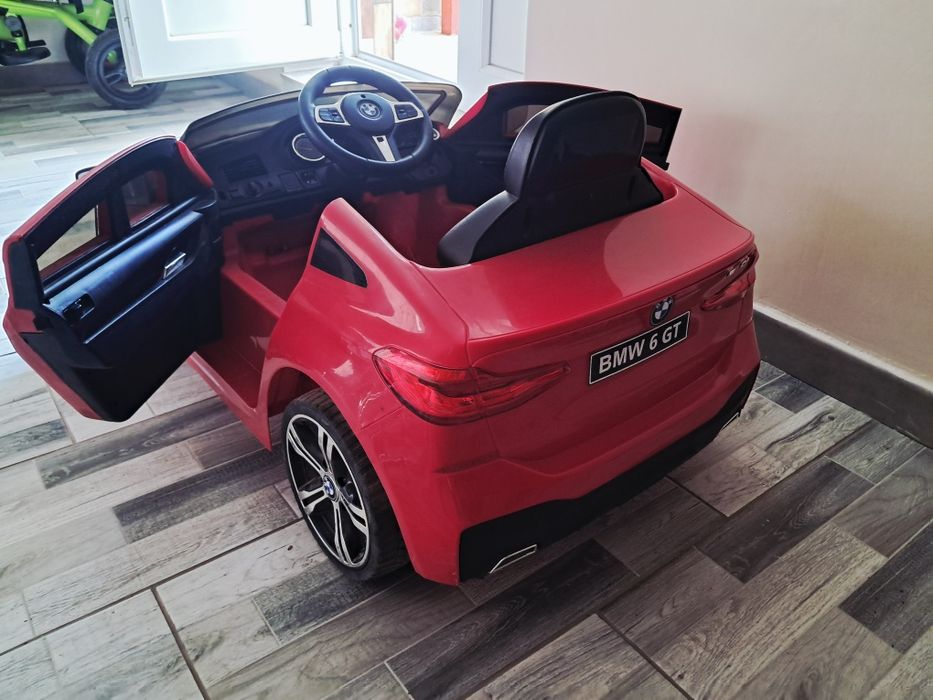 Mașină electrica BMW 6 GT cu telecomanda are MP3 si USB
