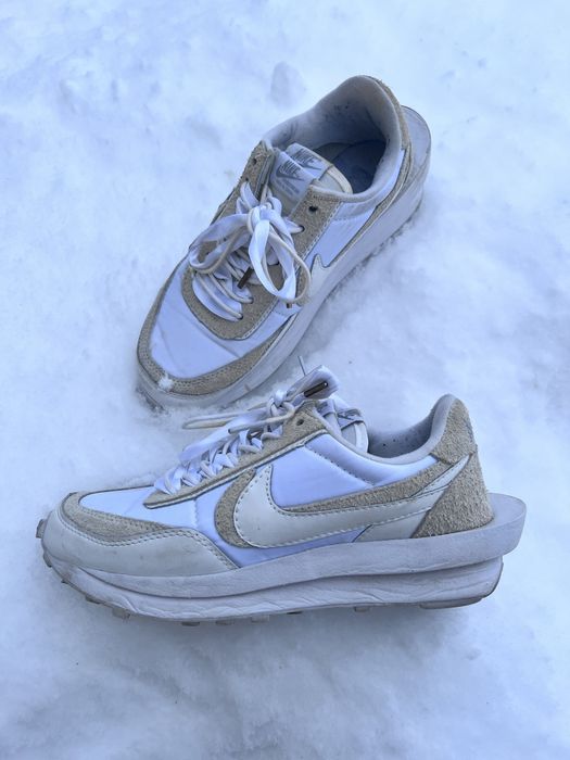 Nike LD Waffle x sacai white номер 39