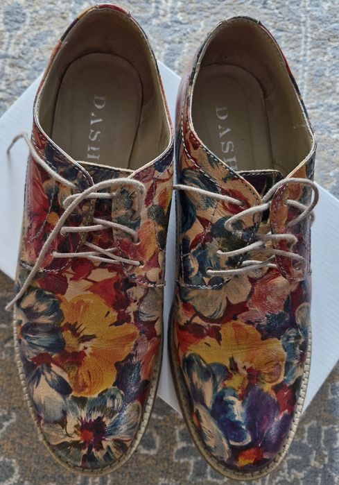 Pantofi dama tip Oxford