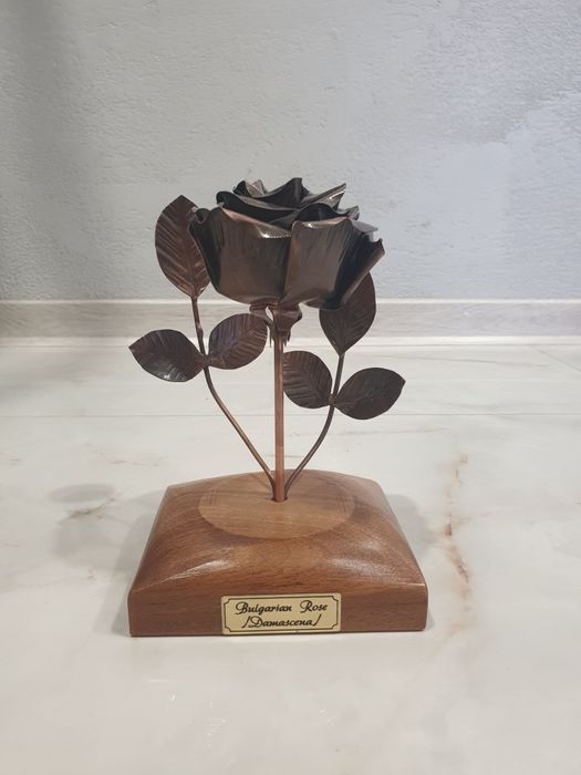 Медна Роза {ръчно изработена}