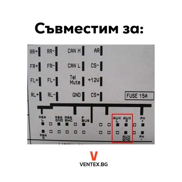 Bluetooth за Opel CD30-MP3 CDC40 CD70 DVD90 блутут за опел радио WEFA