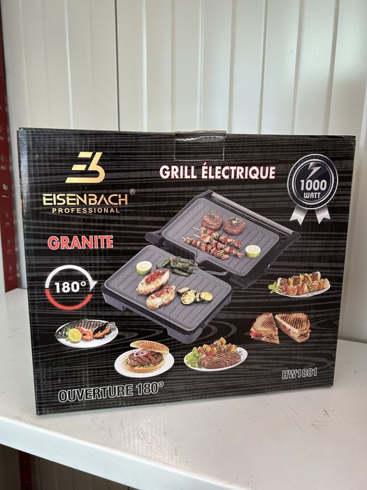 Електрически грил - Eisenbach Professional 1000W