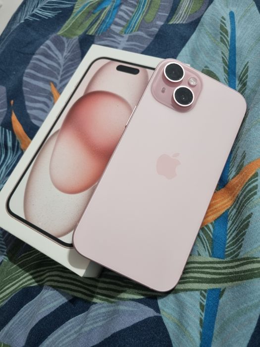 Iphone 15 Pink Roz 256Gb impecabil