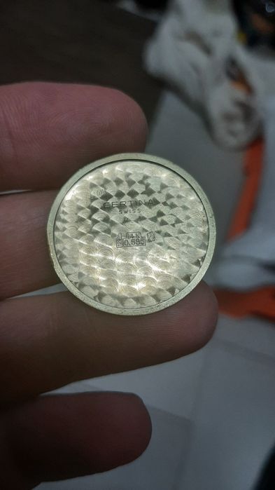 Certina ceas aur masiv 14kt mecanic