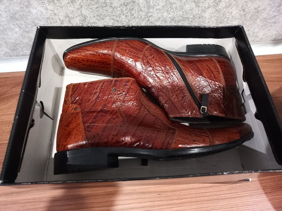 Мъжки кожени боти ,Prima vera'