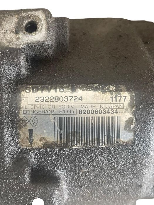 Compresor Ac Dacia Logan Ls_ 2004 -> 1.6 K7M 710 8200603434