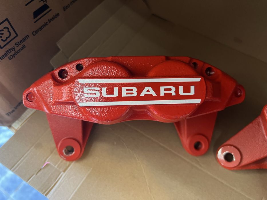 4 бутални спирачни апарати Субару Импреза Форестър WRX/STI Turbo