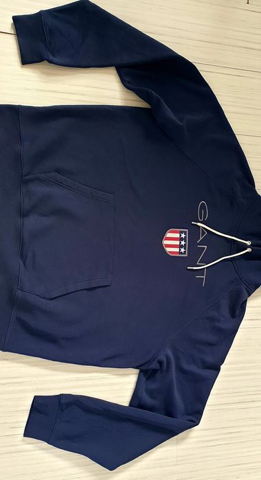 GANT Shield Hoodie Mens Size 4 -  5XL НОВО! ОРИГИНАЛ! Мъжки Суичер!