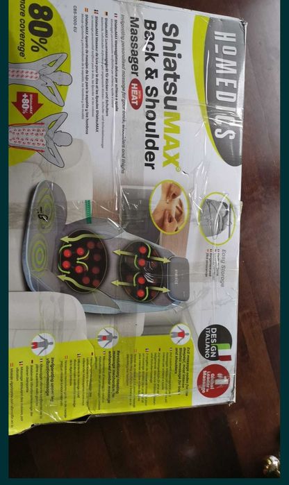 Scaun masaj homedics 2buc  - unul defect