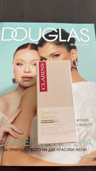 Clarins Double serum фон дьо тен