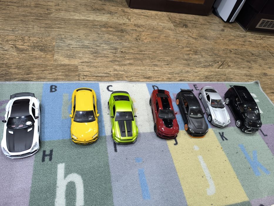 Лот метални колички