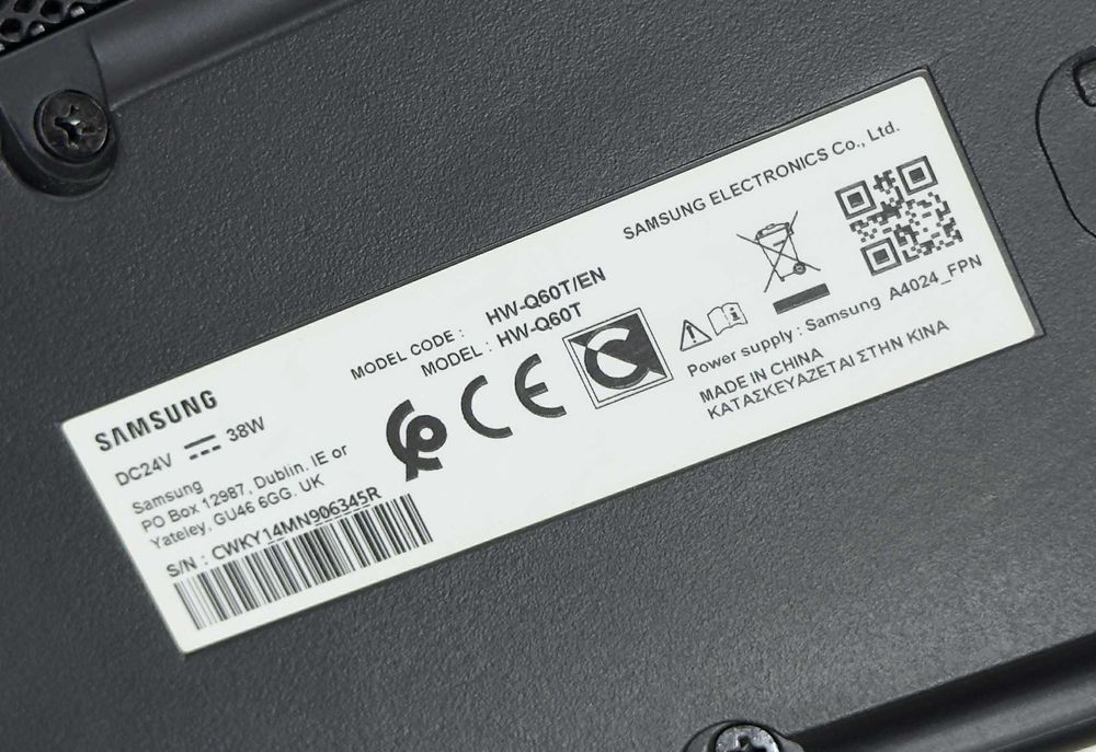 Саундбар система Samsung HW-Q60T