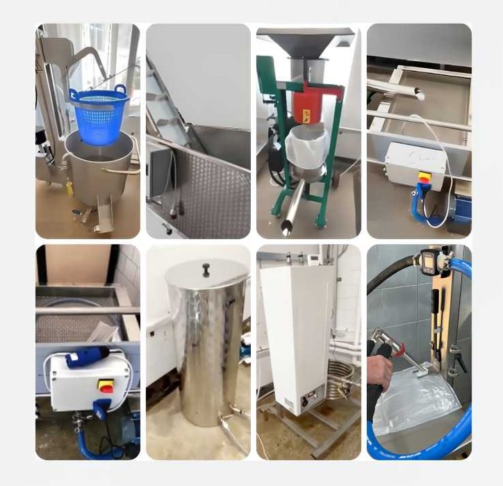 Linie profesionala suc mere, pere, alte fructe si legume