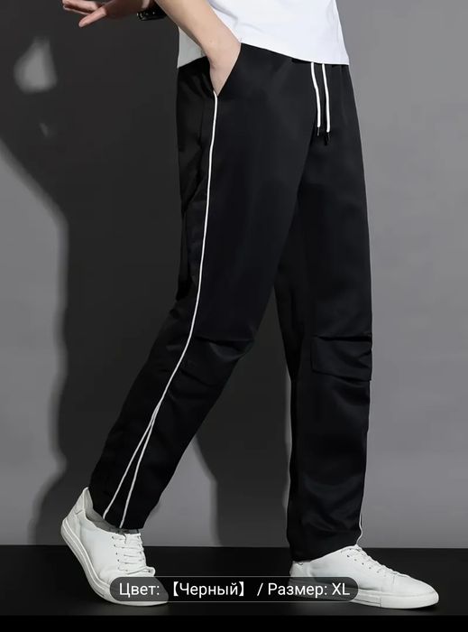 Спортивные штаны, мужские, весна-лето,