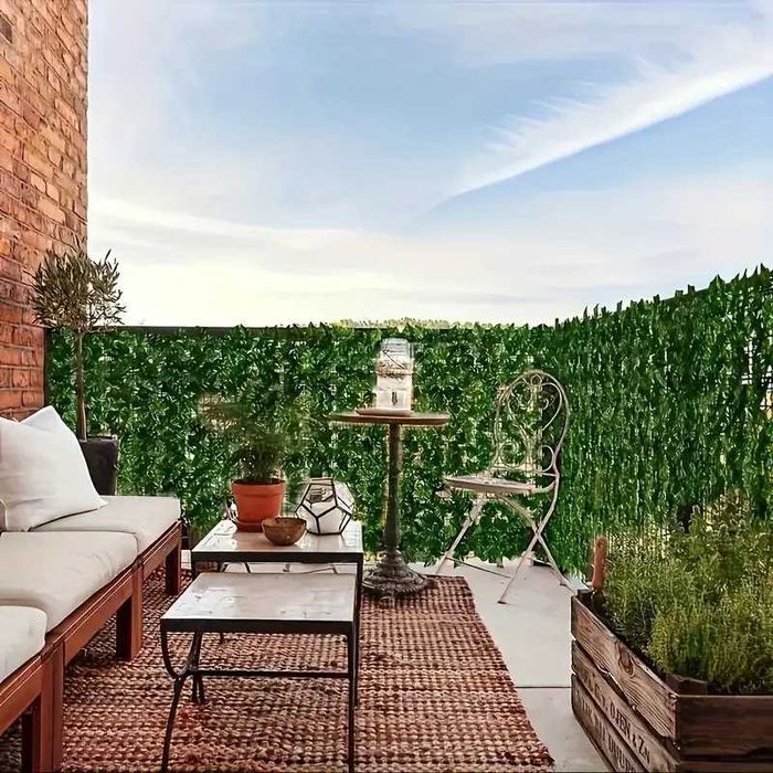 Изкуствен плет 3 метра, за балкон тераса градина - Декоративна ограда