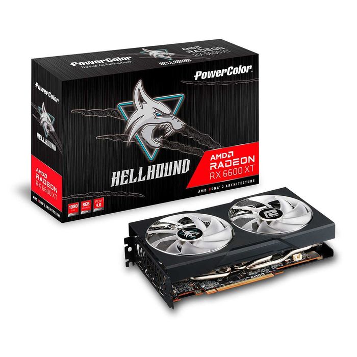 PowerColor RX 6600 XT Hellhound OC (Пломба, не вскрывалась)