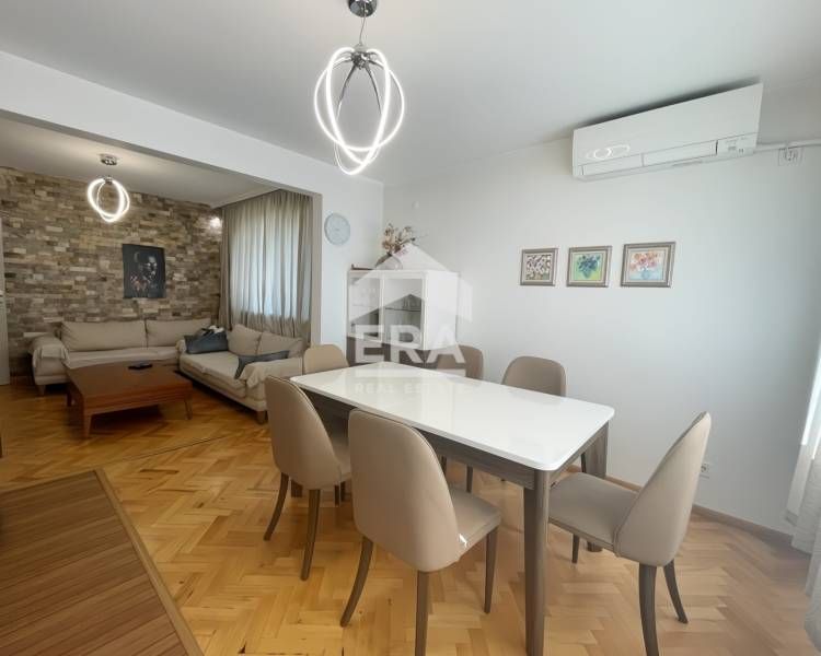 Обзаведен тристаен апартамент