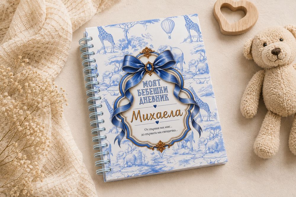 Персонализиран бебешки дневник