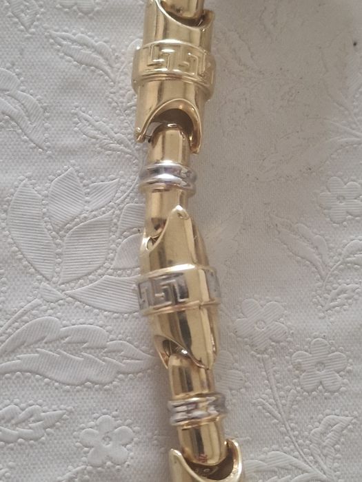 Мъжки златен синджир ланец