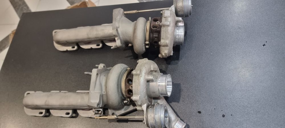 Турбина на м157 мерседес