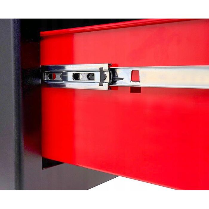 Dulap scule complet echipat, 7 sertare, 154 piese, Verke