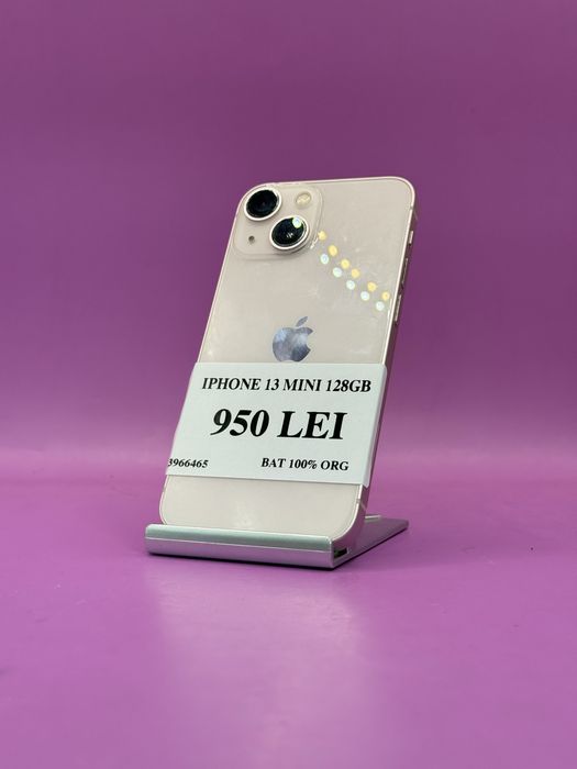 Iphone 13 MINI 128GB 100% •Amanet Matei Crangasi•39664