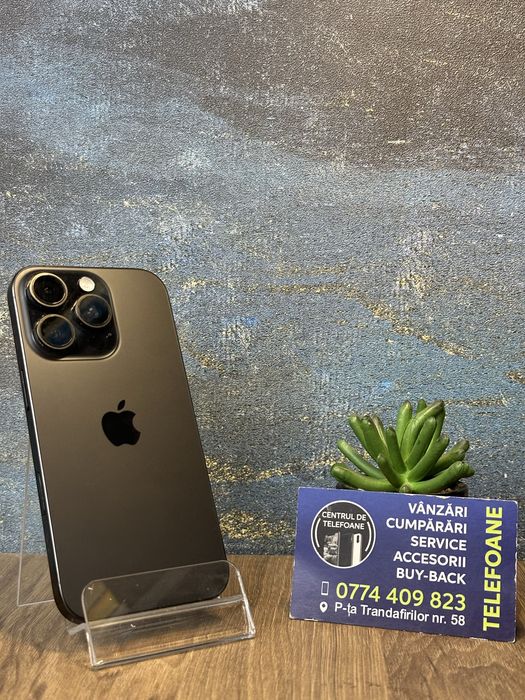 Iphone 16 Pro/128Gb/2 ani Garantie Centrul de Telefoane/rate