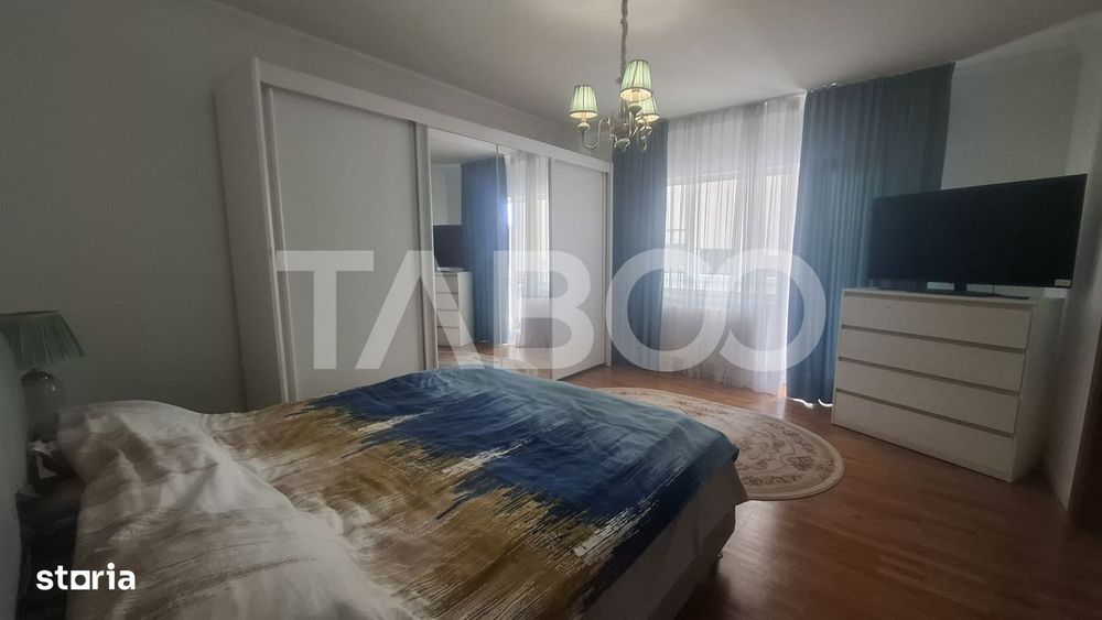 Apartament 4 camere 155 mp 2 balcoane garaj inchis Central Sibiu — fotografia 3