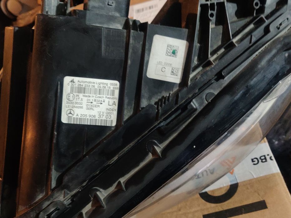 Преден Ляв Фар Led зa Mercedes W205 C--class 2014--2019