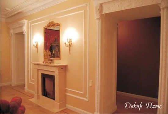 Галтели и молдинги из гипса!